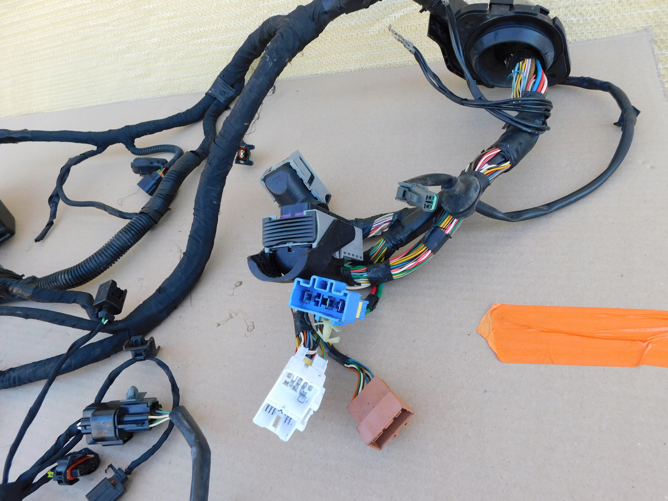 bundle of the engine Hyundai H1 II Starex 2.5 CRDi wiring electrical ORYG