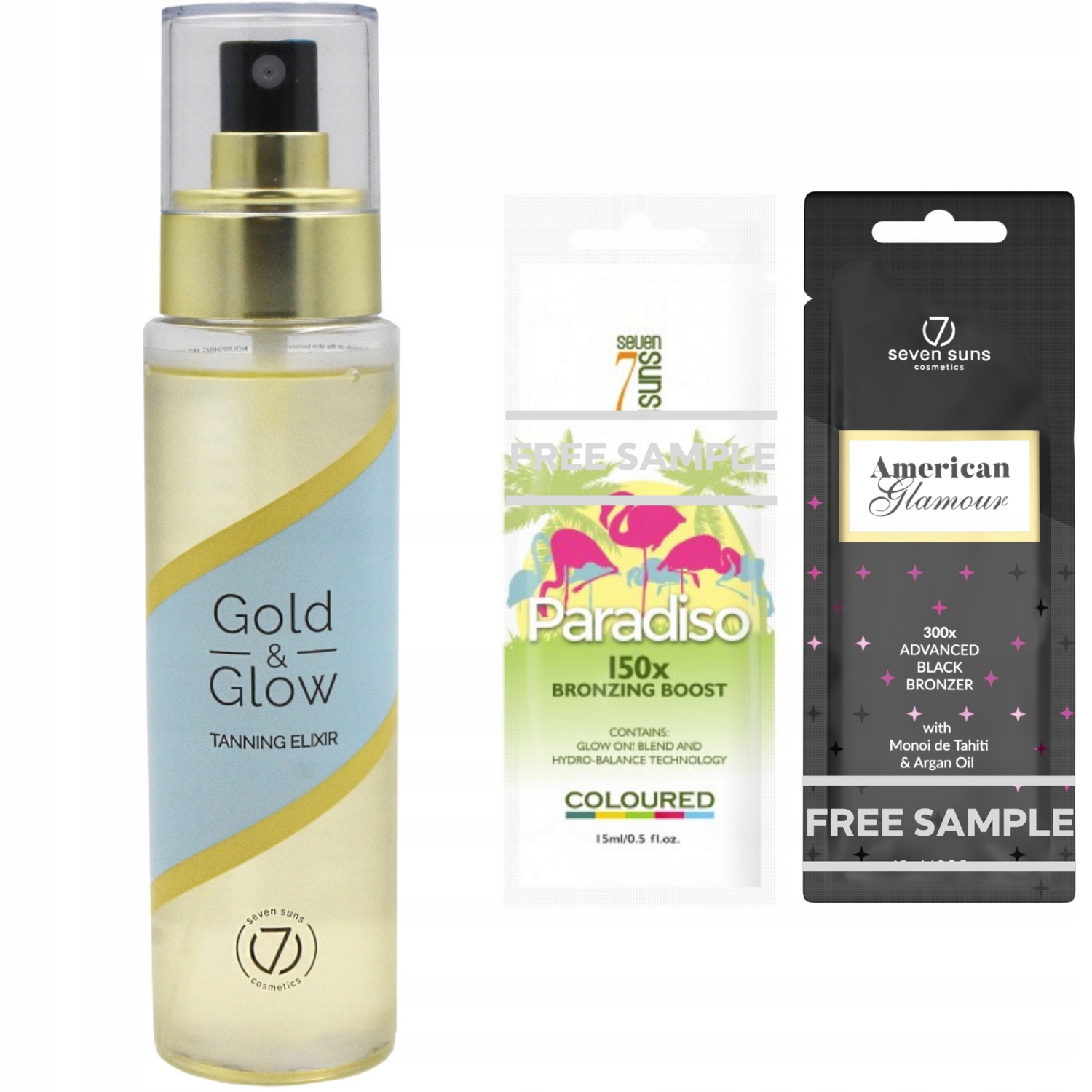 7SUNS Gold & Glow Elixír na opalování Olej