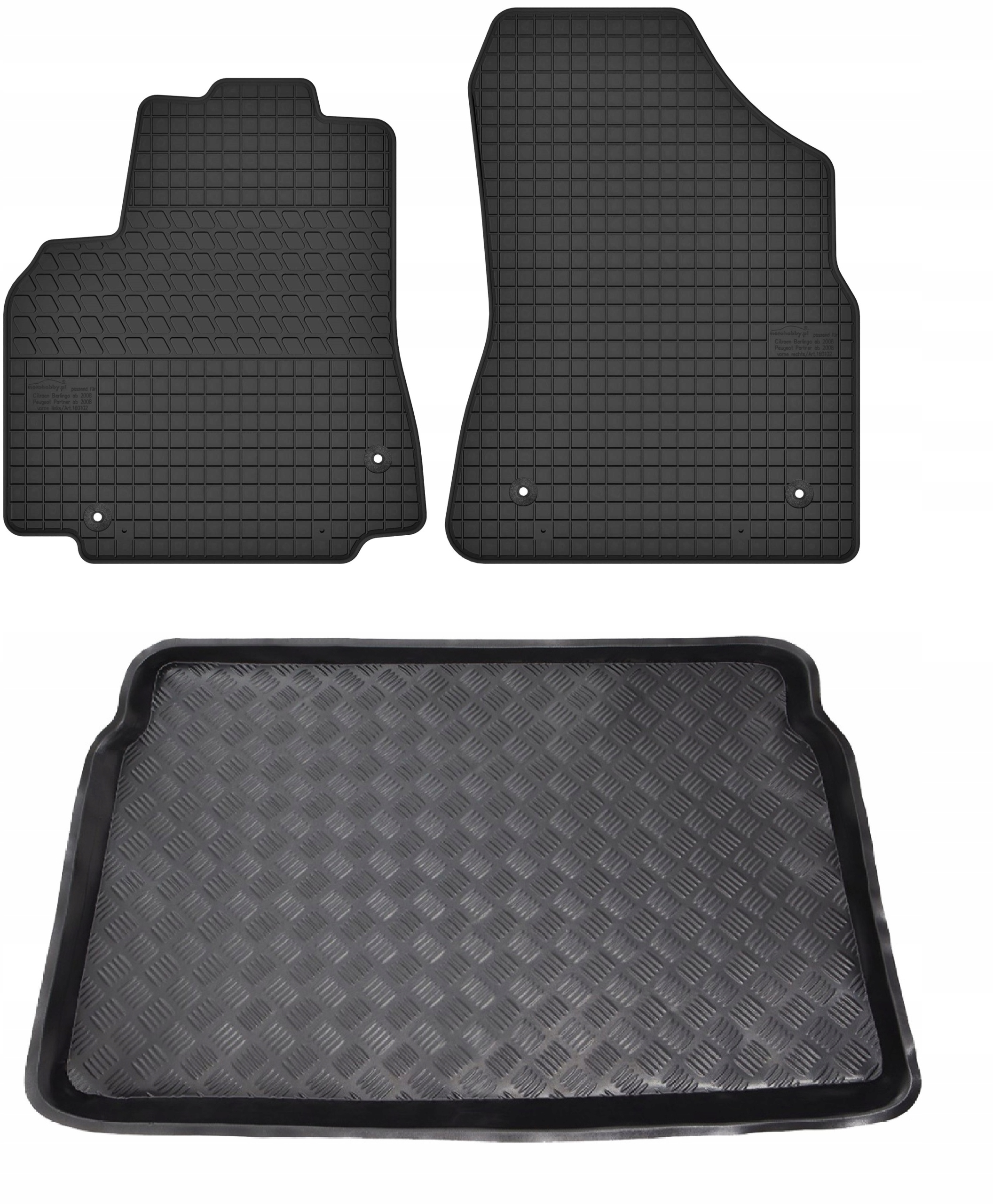 Koberce nosič pro: Citroen Berlingo II Peugeot Partner II 2008-2018