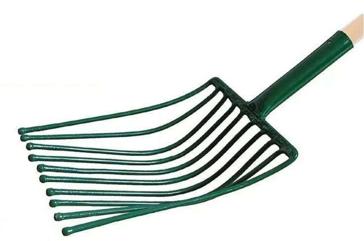 Vidlice 10 Zubové 27,5 cm s dreveným tŕňom 100 cm č. 115 Kard