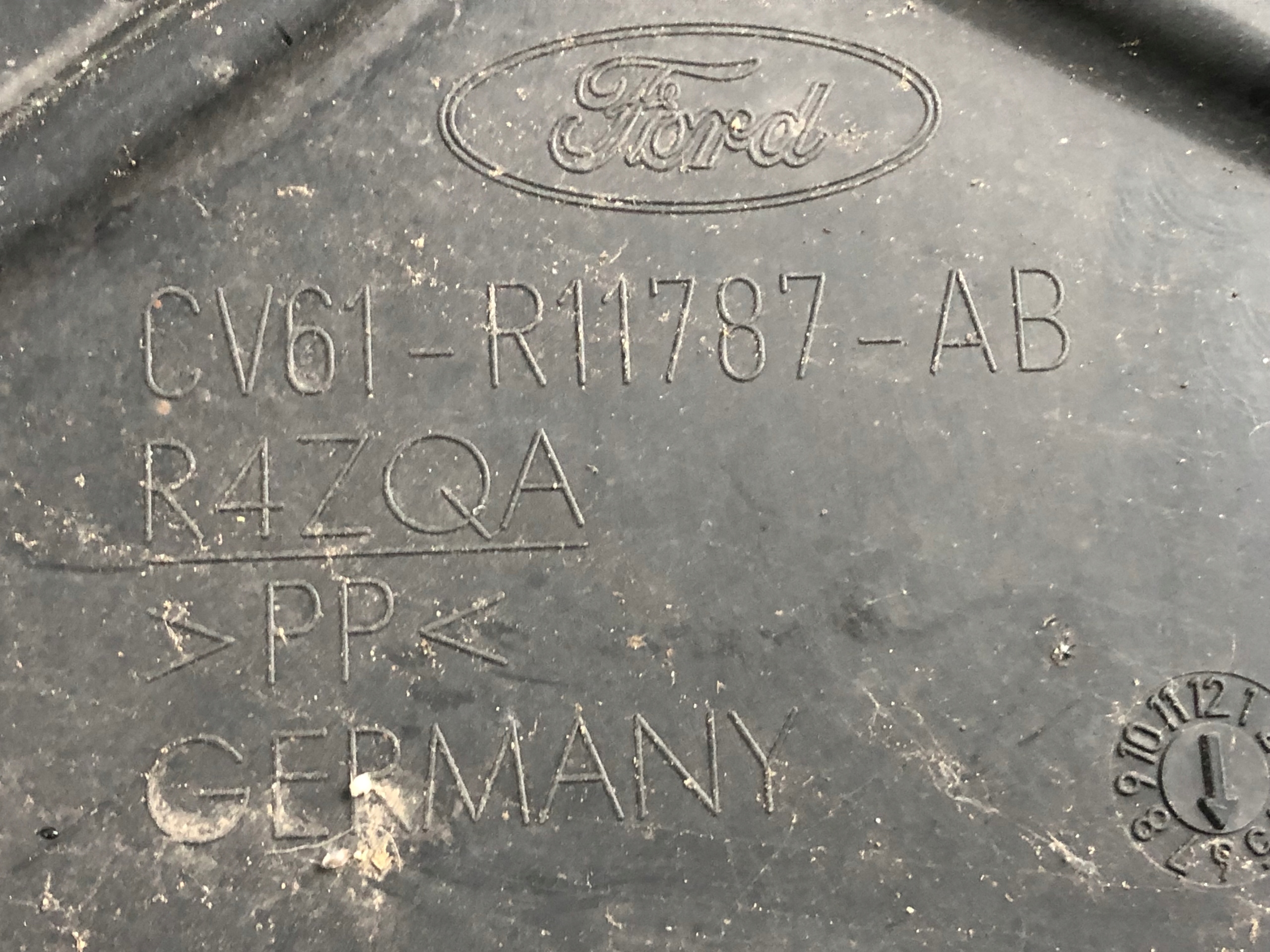 Blende Abdeckung Unterfahrschutz heck FORD FOCUS MK3 HB CV61-R11787-AB