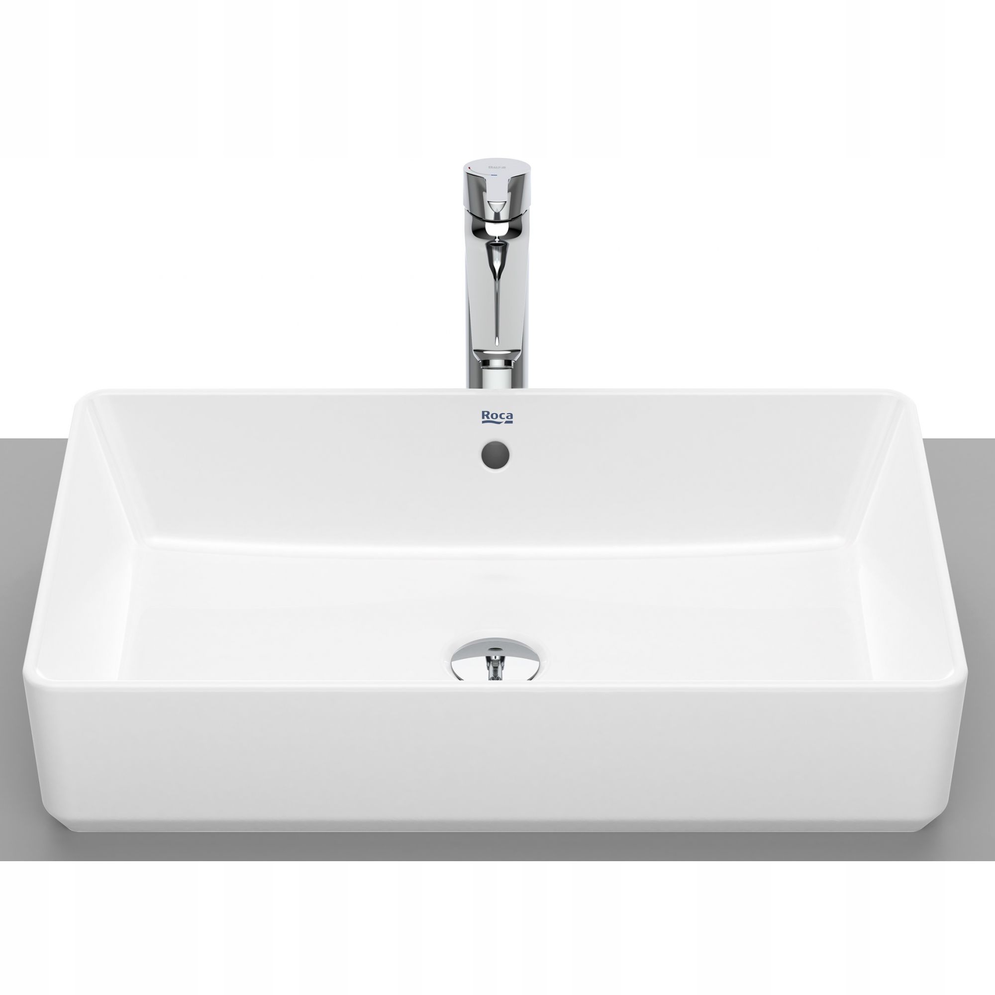 UMYWALKA NABLATOWA 60X37 CM BIALA ROCA GAP (A3270Y2000) • Cena, Opinie ...