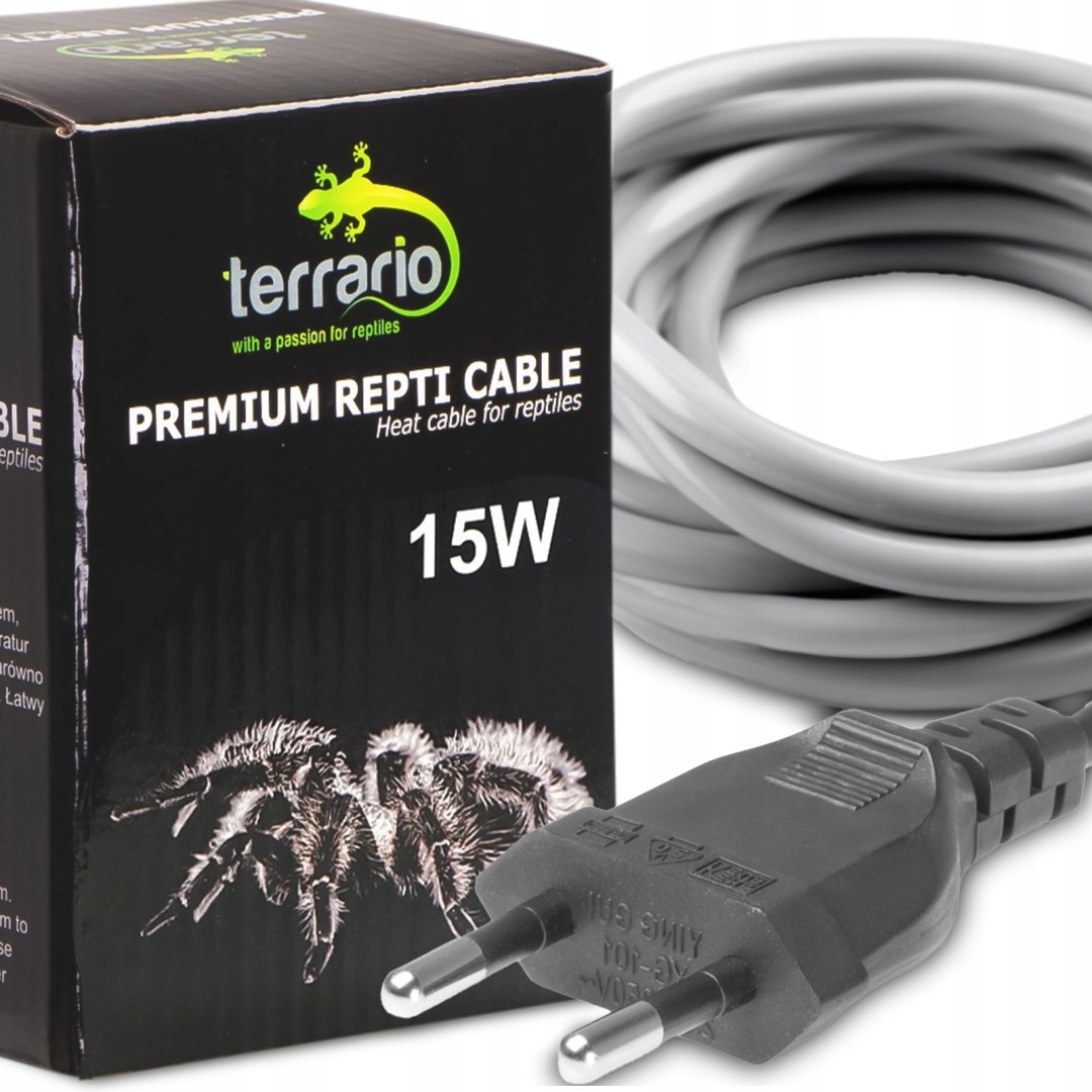 Levně Terrario Premium Repti Cable 15W – vodotěsný topný kabel do terária