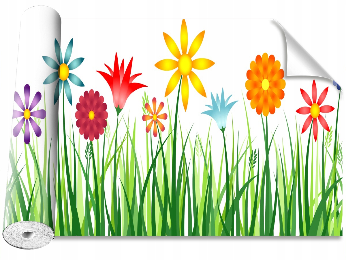 

Tapeta Samoprzylepna Kwiaty Trawa 104x70