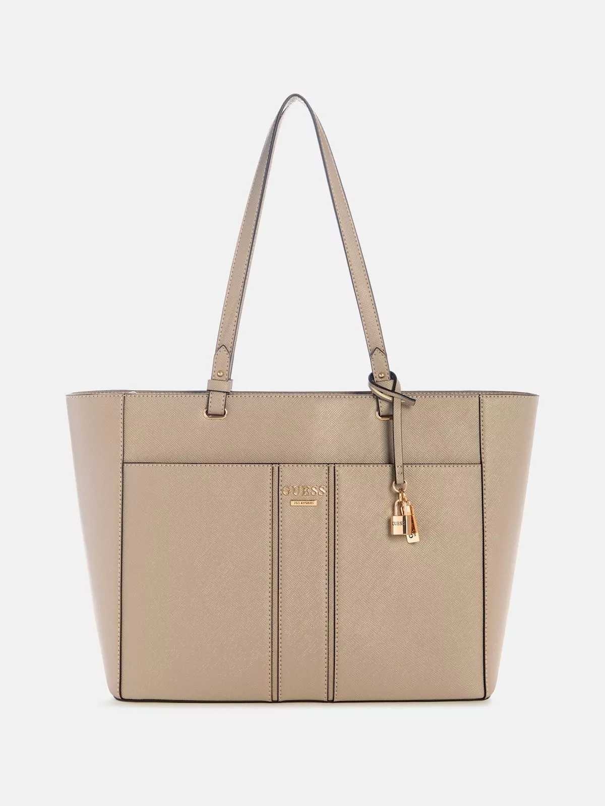 Guess dámská velká kabelka Alesso Tote hnědá