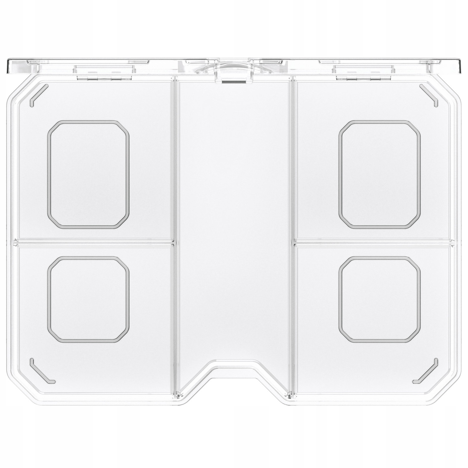 ORGANIZER NARZĘDZIOWY PRZEZROCZYSTY Z PRZEGRODAMI SQR BOX 20 NISKI SKRZYNKA Rodzaj organizer zamknięty pojemnik zamknięty