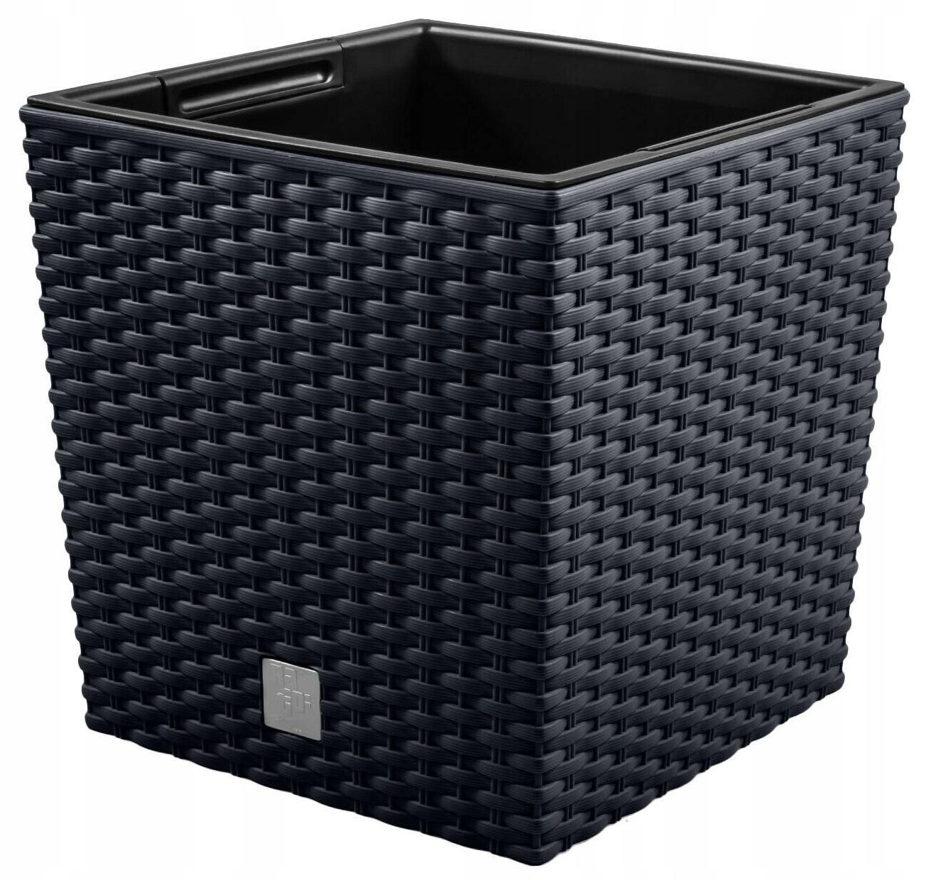 Doniczka z wkładem Rato Low DRTS400L S433 antracyt