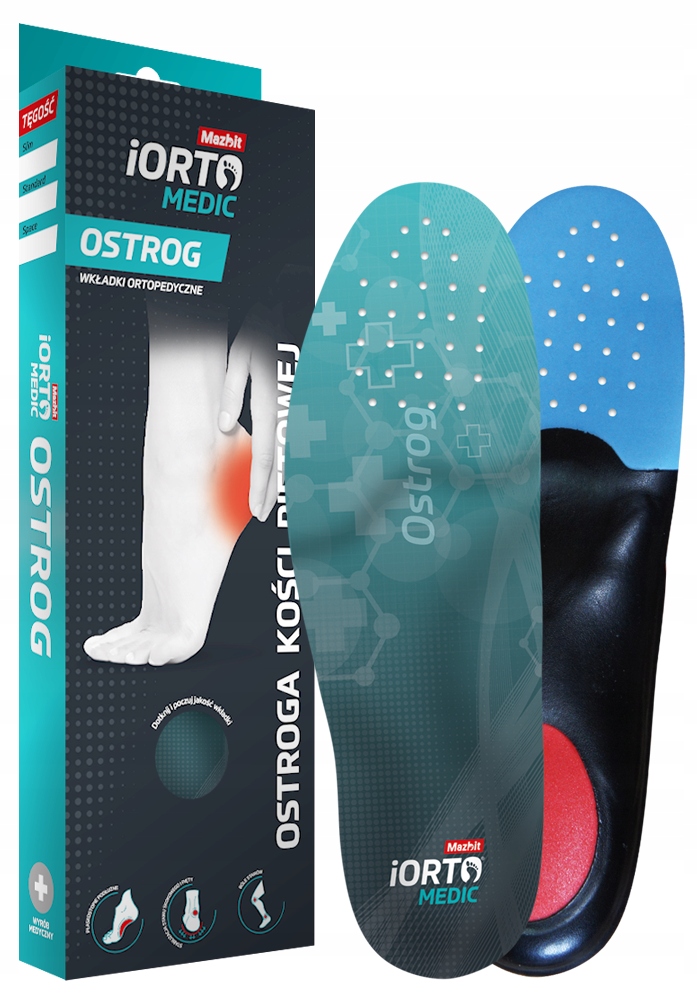 

Wkładki do butów Mazbit iORTO Medic Ostrog