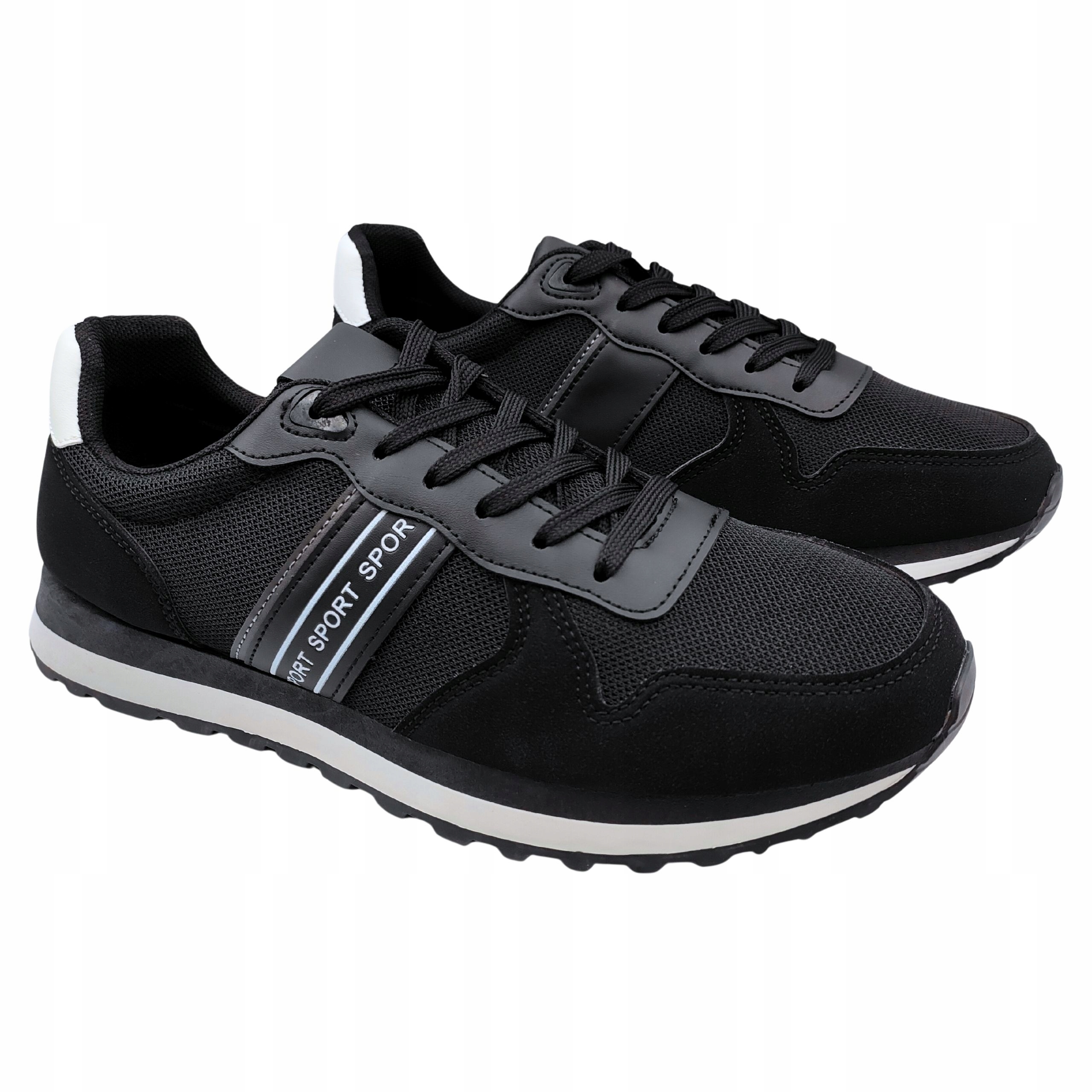 Buty Sportowe Męskie Lekkie Przewiewne Sneakersy Wiosenne Casual 44