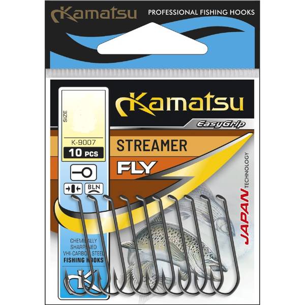 Haki, Haczyki Muchowe Streamer hak 6 Kamatsu 514800306