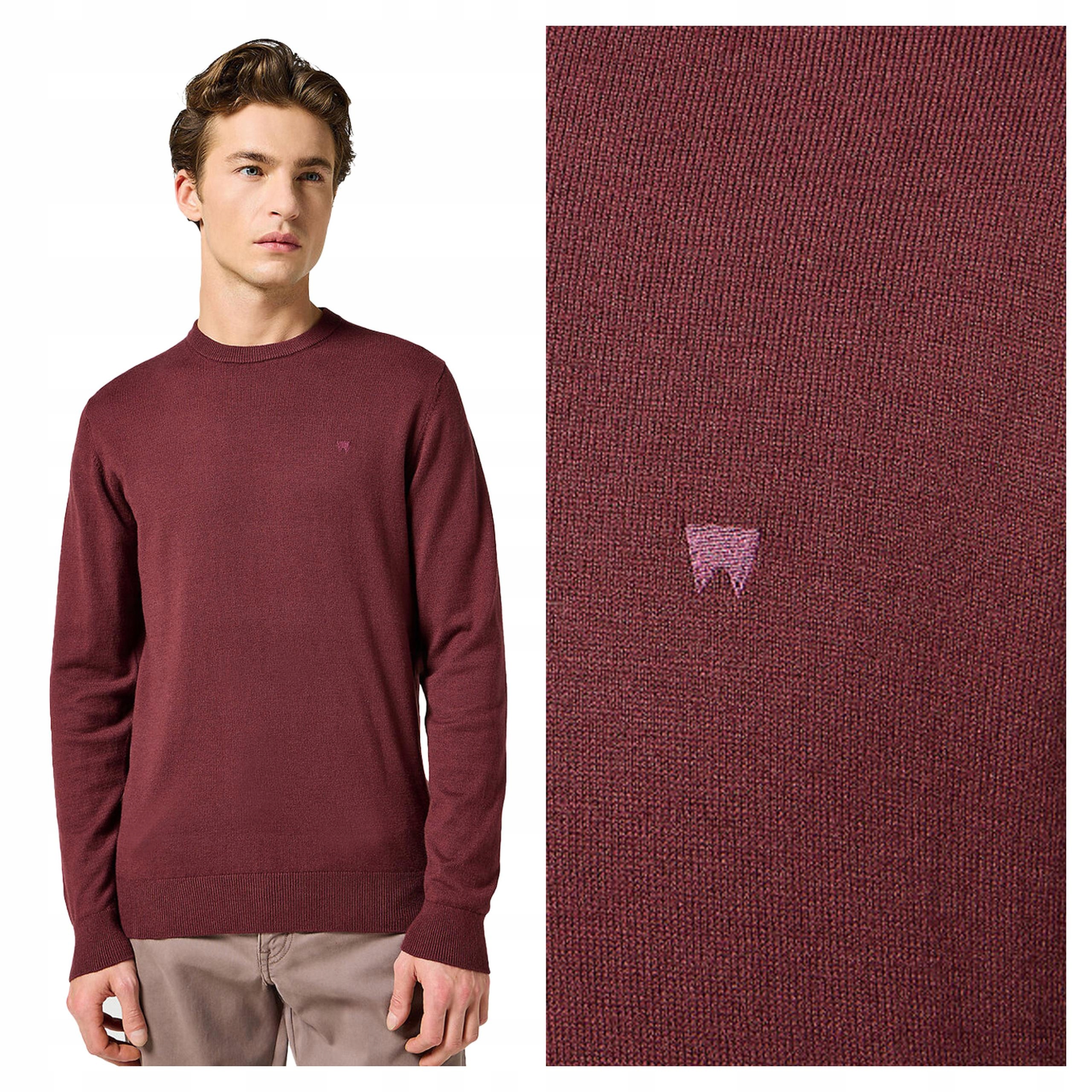 Wrangler Knit Sweater XXL Pánská mikina nerozepínací