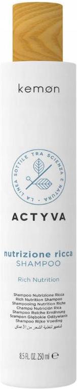 KEMON ACTYVA NUTRIZIONE SZAMPON NAWILŻAJĄCY 250ML