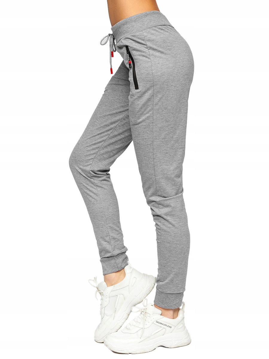 

Spodnie Damskie Dresowe Szare JX7725 DENLEY_2XL