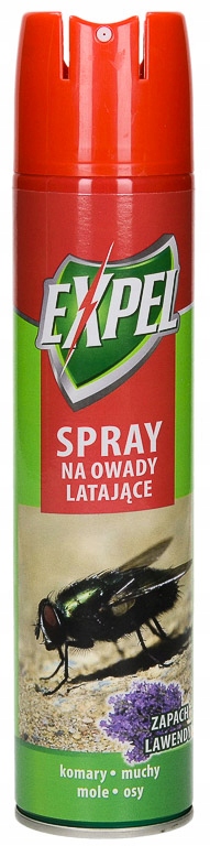 

Spray Środek Na Muchy Komary Mole Osy Expel 300ML