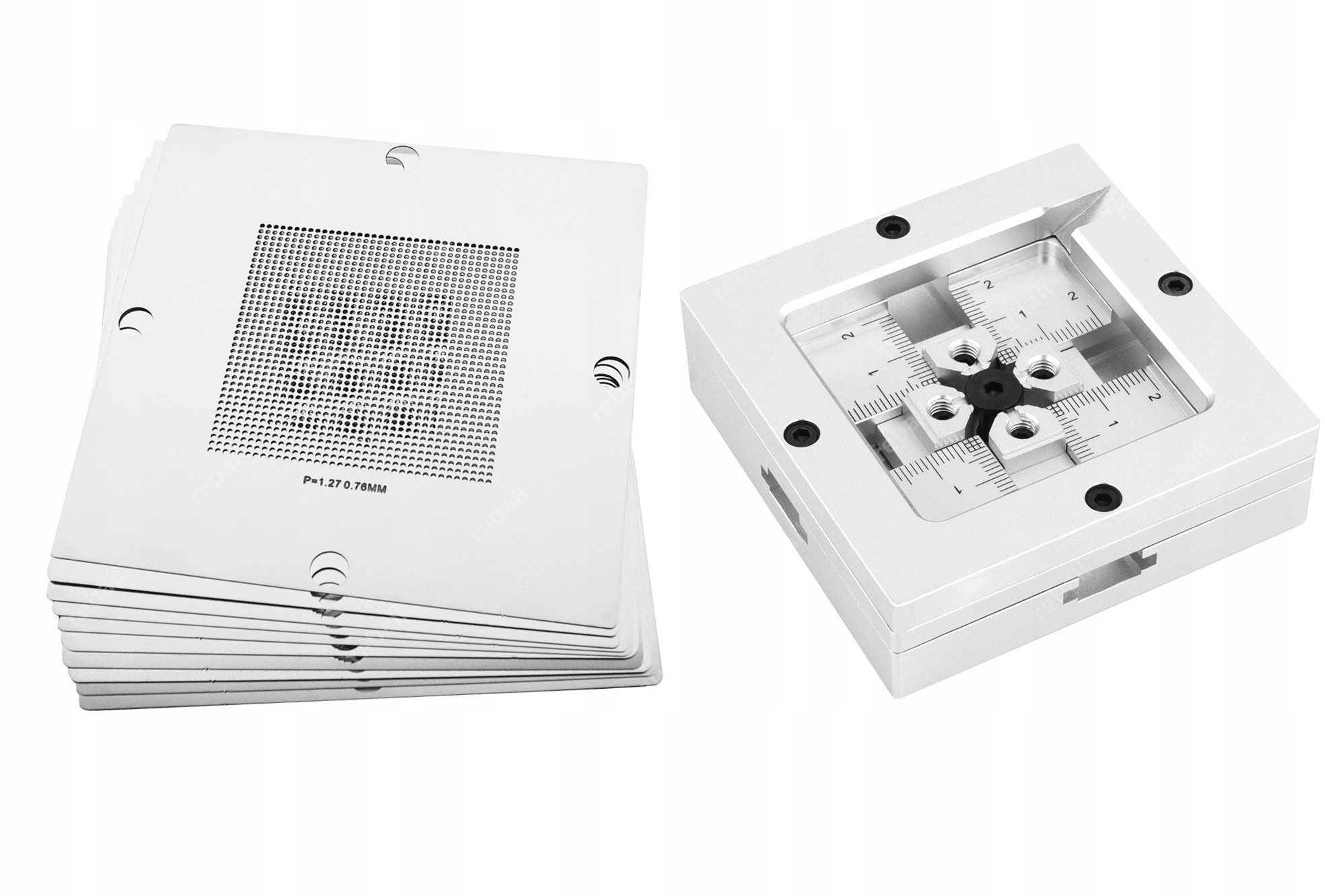 Set Sit Bga Pro Reballing 15ks Stůl Bga Pro Sit 80x80mm