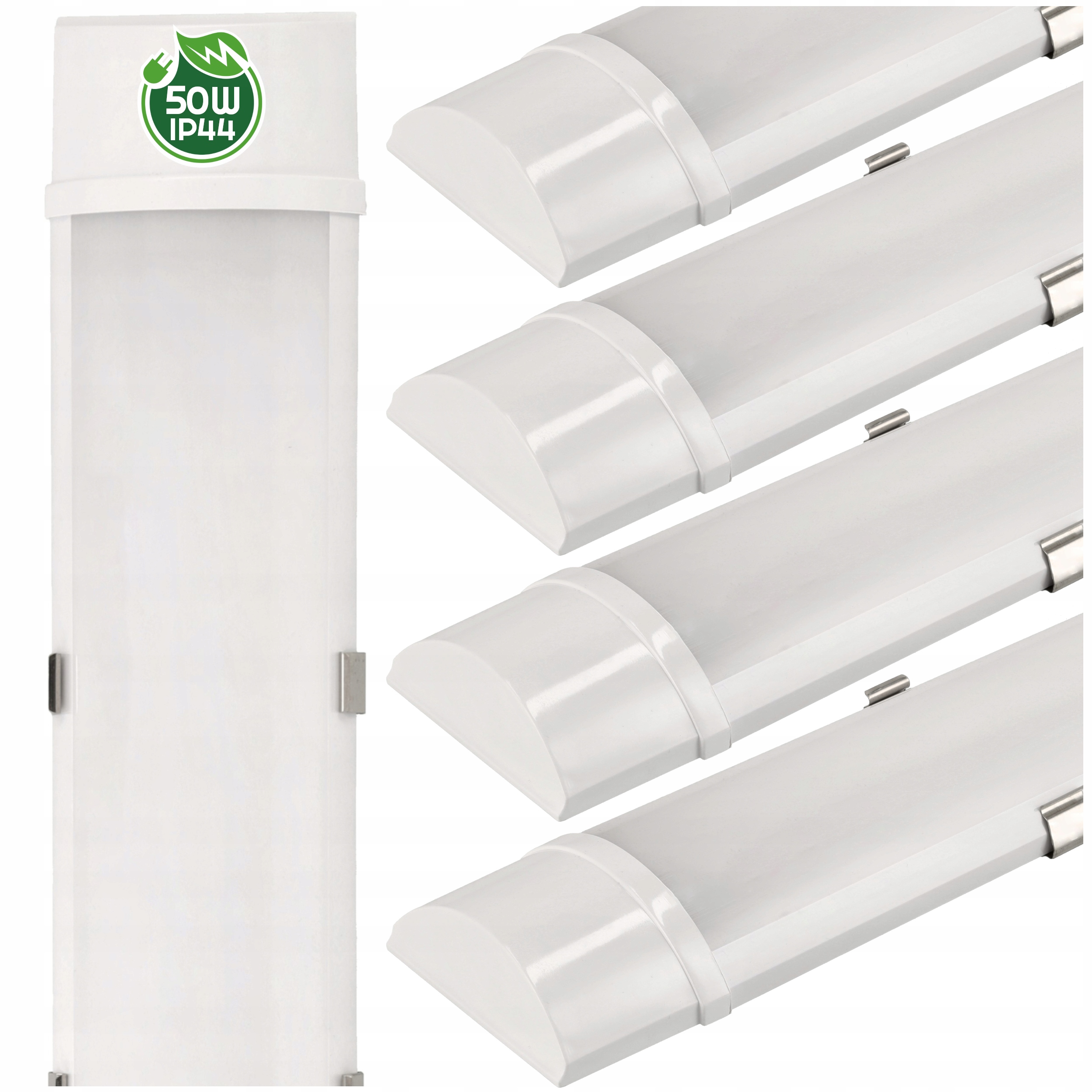 4x Panel Panele LED MOCNY Do Garażu IP44 50W 150cm