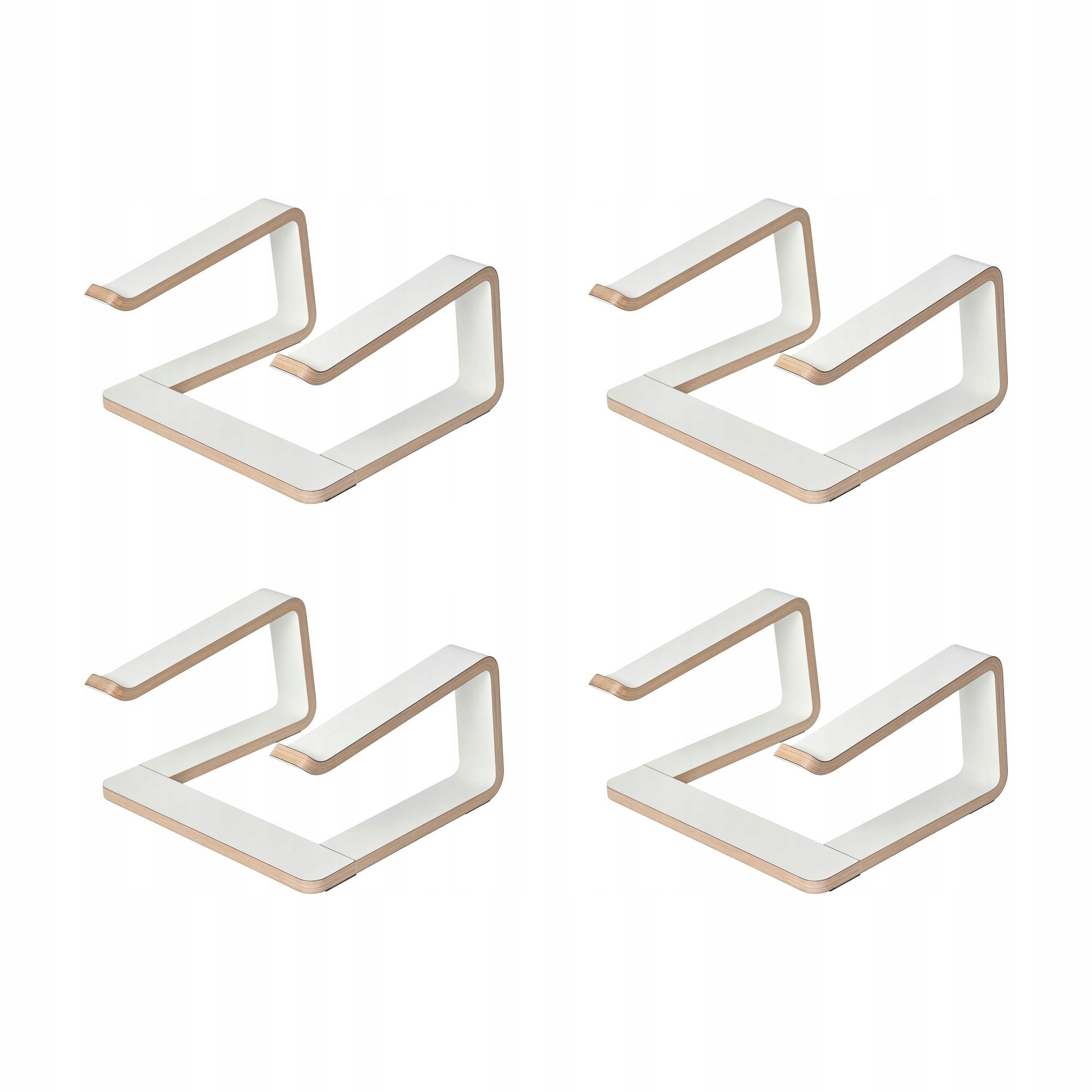 4 ks Podstavec pod notebook ergonomický dřevěný Stenerik