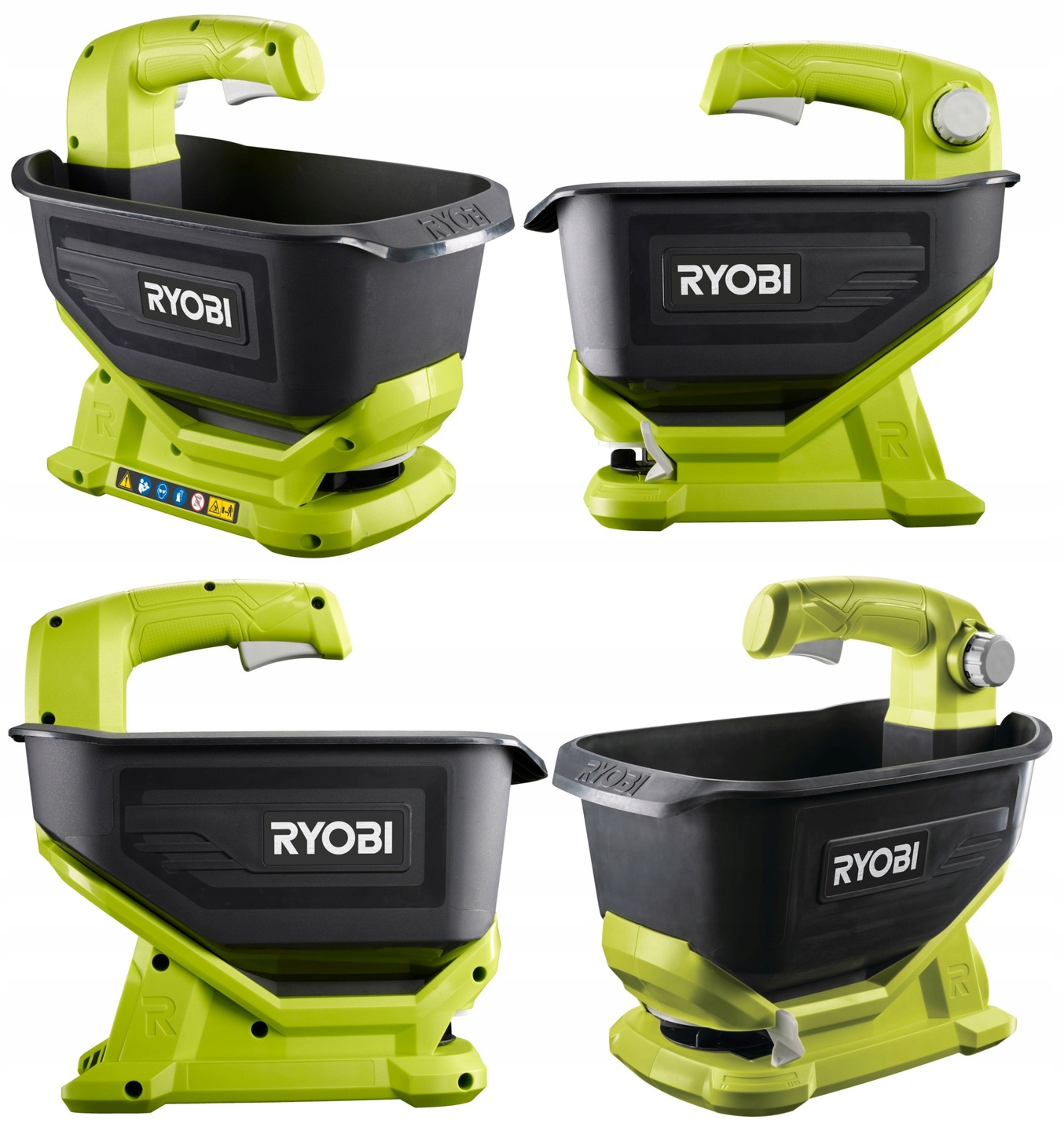 Ryobi Akumulátorový Rozmetávač 2 M 4 Litre Anti-clog OSS1800 Záhradný