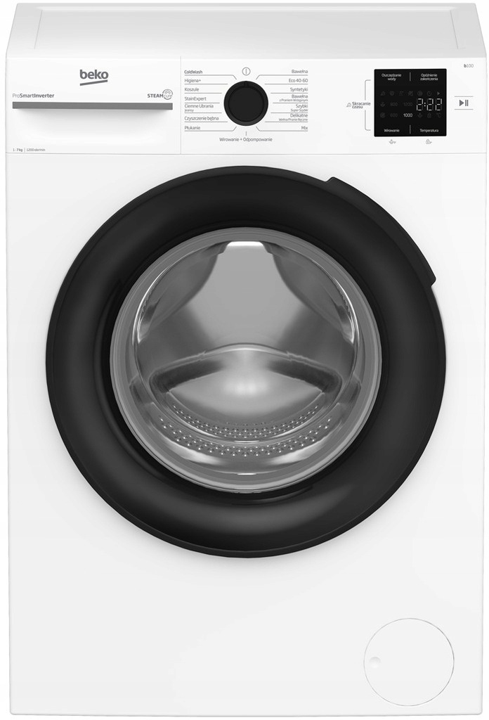 Pralka Beko BM1WFU37225WPB 7kg 1200obr 15programów inwerter