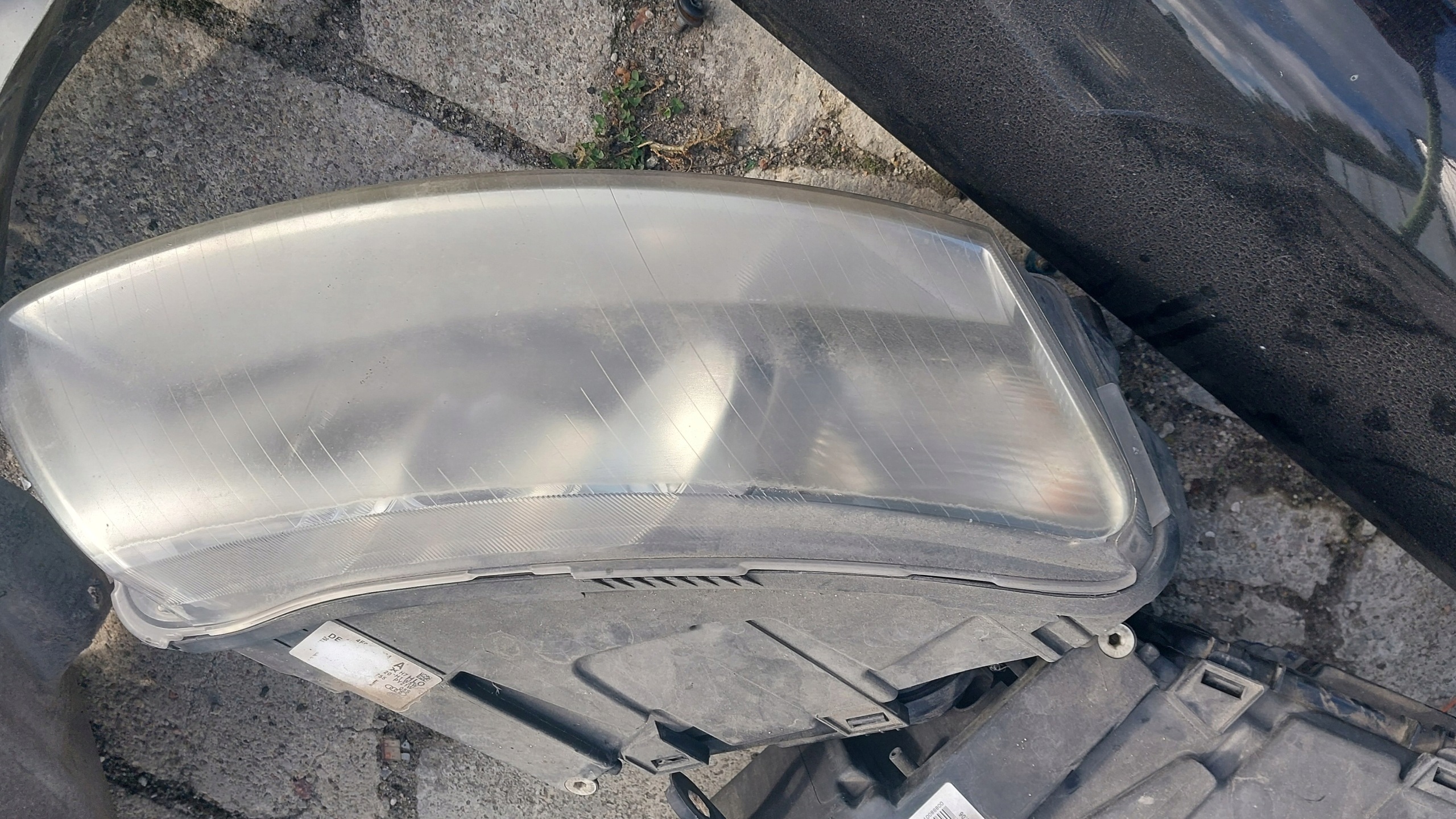 complete front AUDI A6 C6 LY9B bonnet bumper fenders lights support panel for radiators