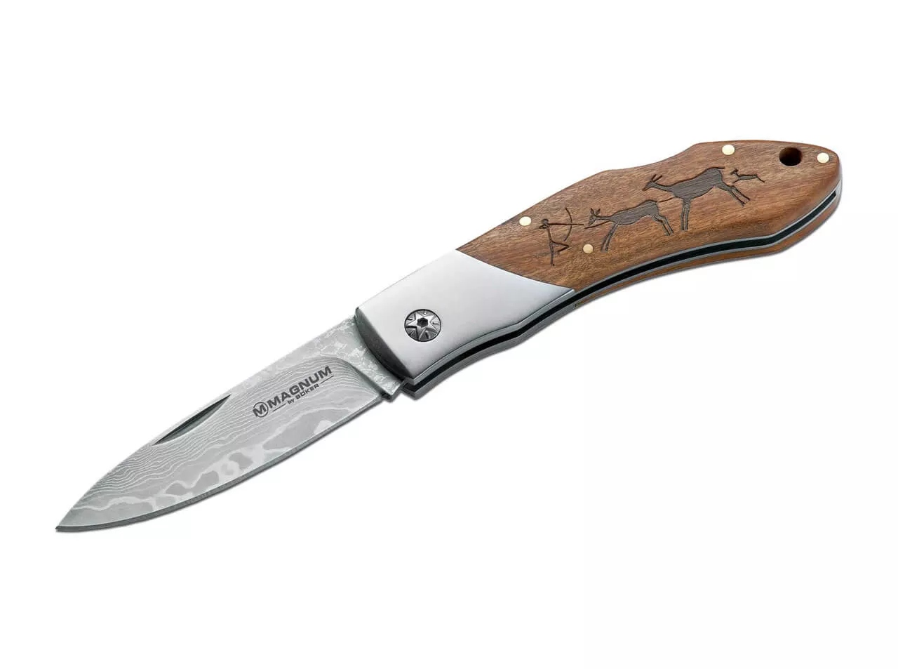 Nůž Boker Magnum Caveman Damast