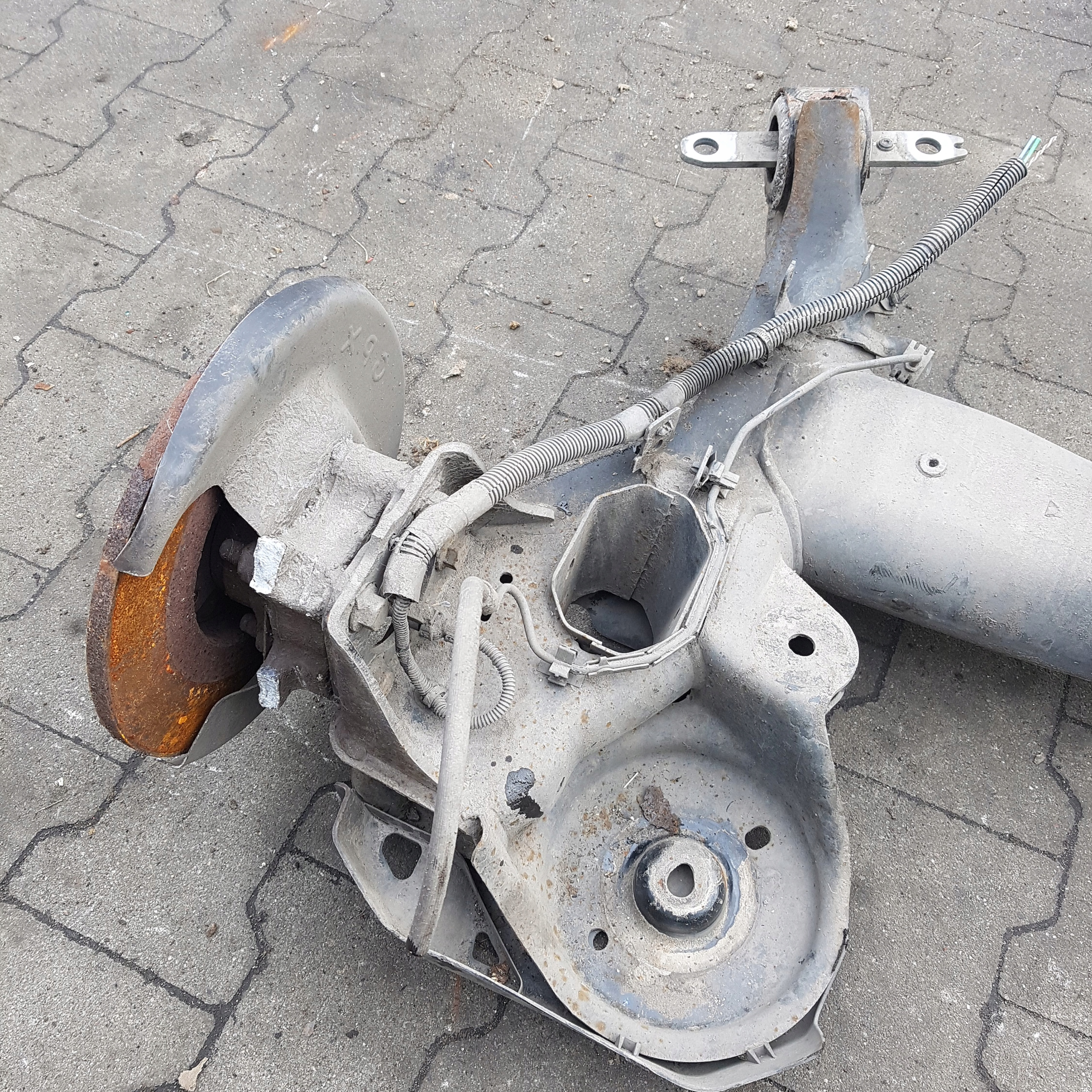 sider axis rear springing CITROEN C4 PICASSO 2