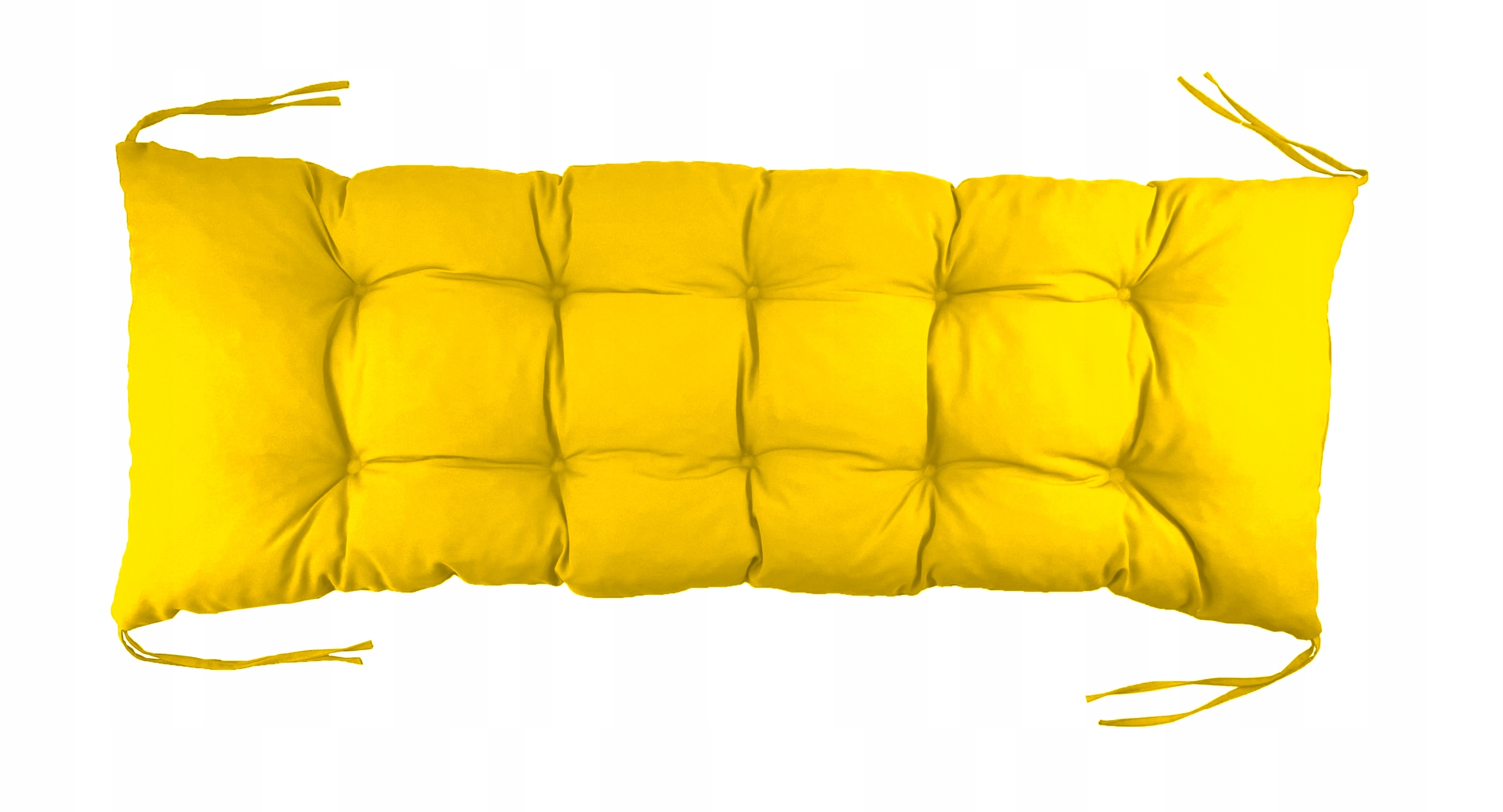 

Poduszka ogrodowa fotel ławka Żółta 150cm