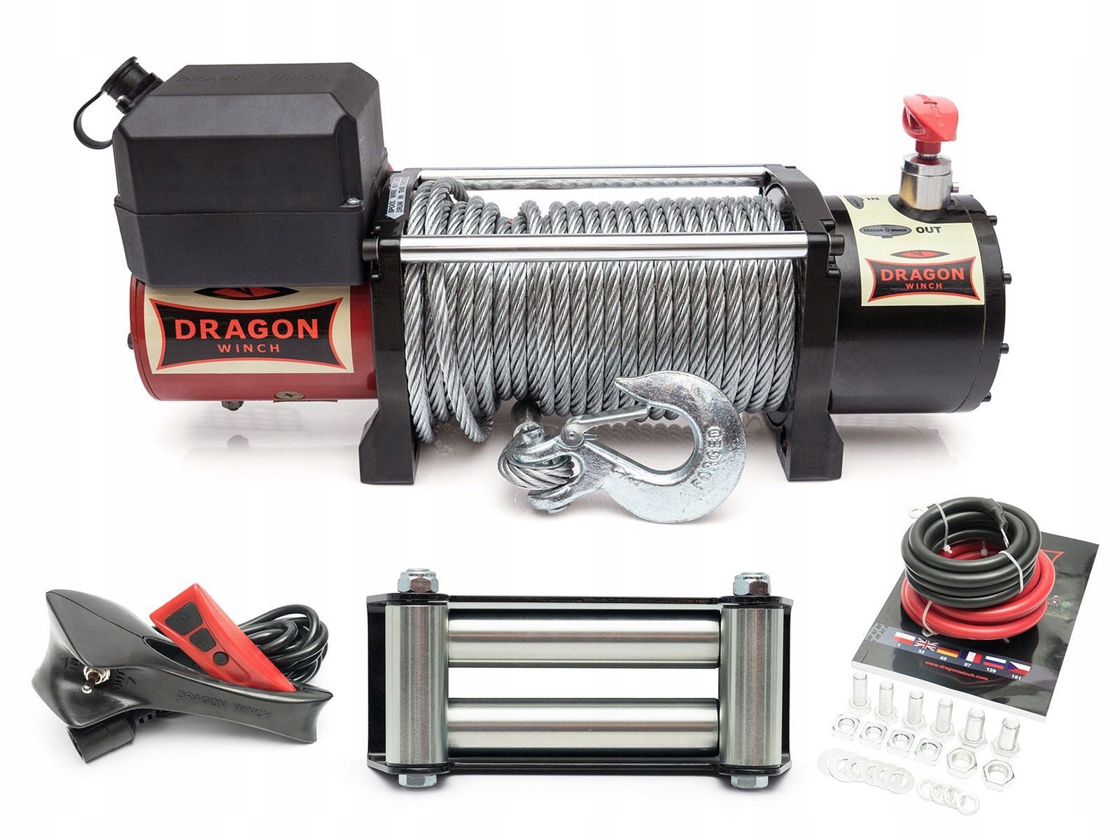 WYCIĄGARKA DRAGON WINCH 5.9 T 12V POMOC DROGOWA