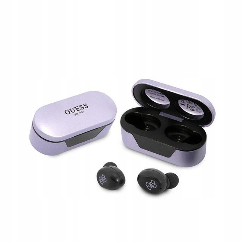 Guess True Wireless Earphones BT5.0 5H – Tws sluchátka pouzdro (fio