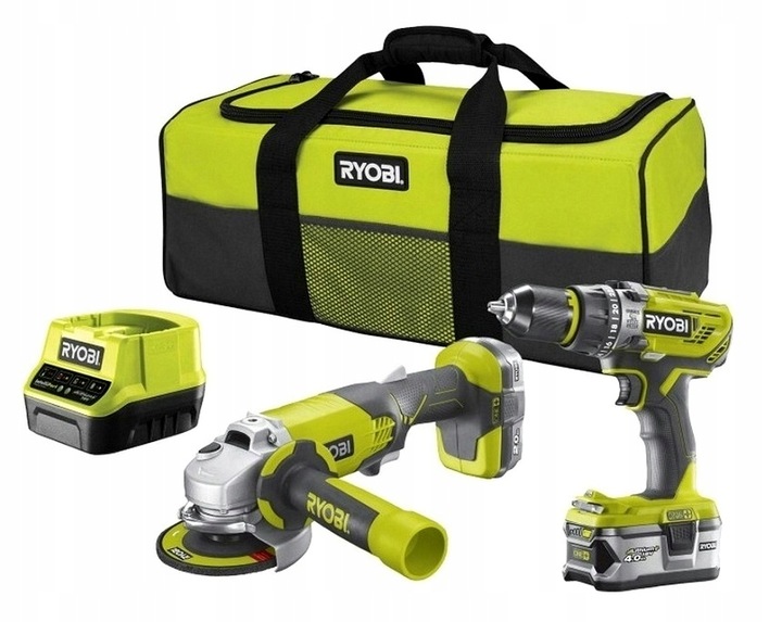 RYOBI R18AG R18PD3 2.0Ah 4.0Ah R18PDAG-242S