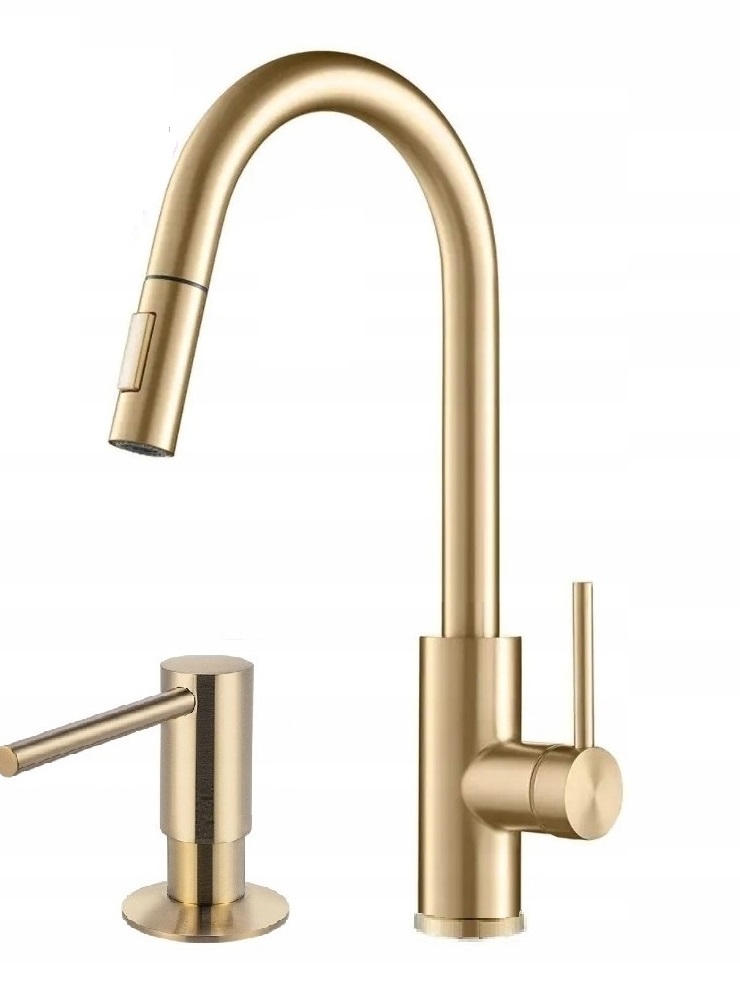 Kuchynská dotyková batéria Oceľový výtok Ww