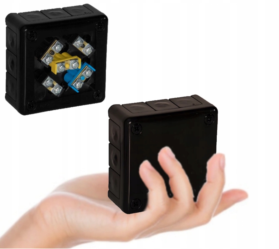 

Puszka Natynkowa Hermetyczna z Zaciskami 118x118