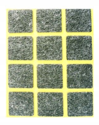 

Podkładka filcowa szara premium 5mm 28x28 12 sztuk