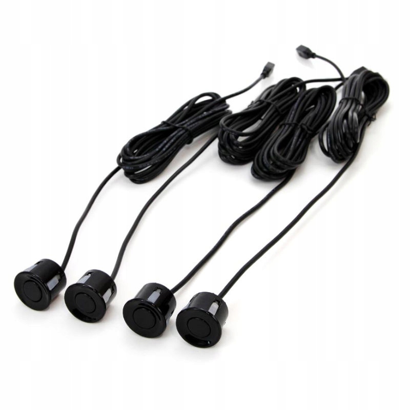 Zestaw czujników parkowania AMiO BASIC 4x czarne Typ sensora ultradźwiękowy