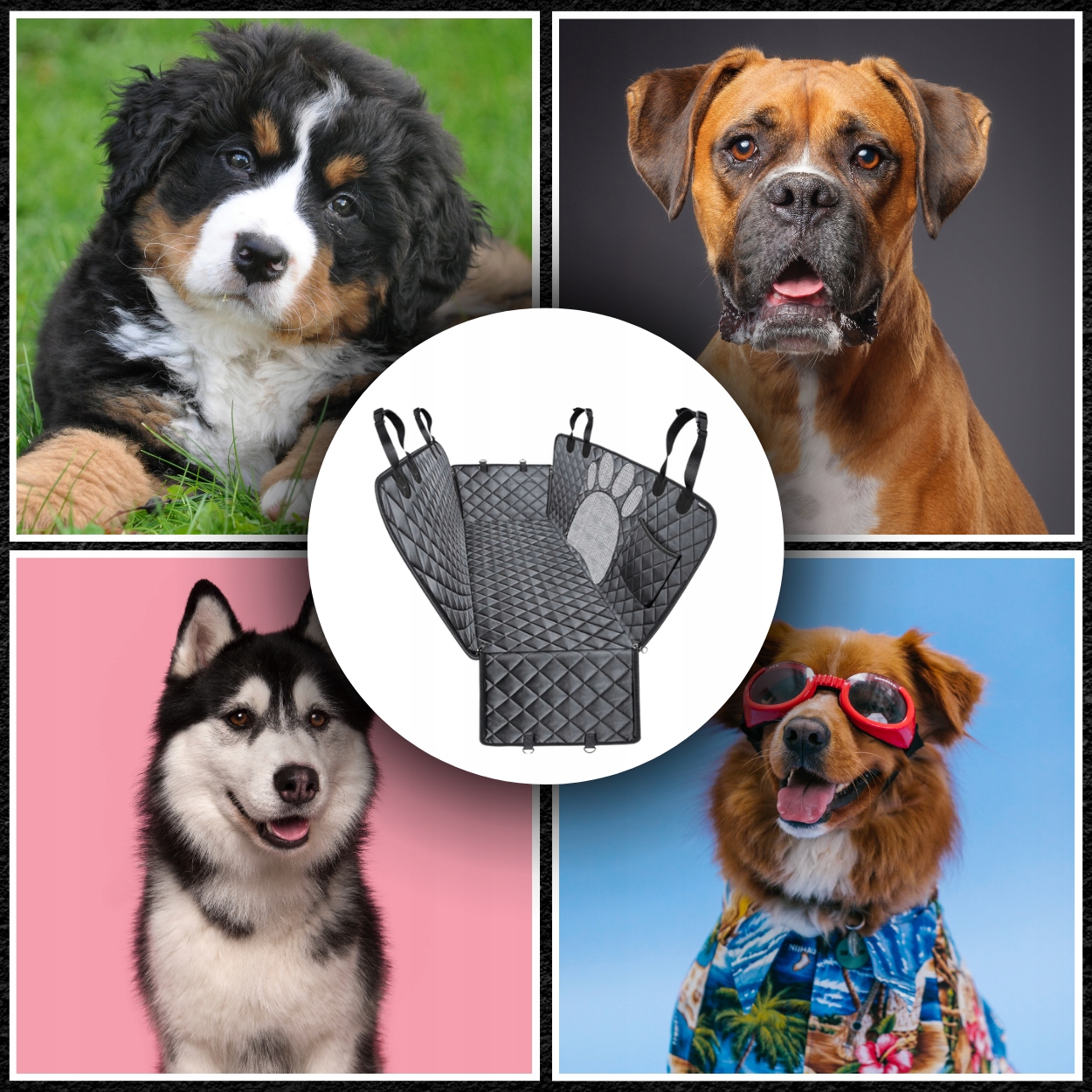 MATA DLA PSA POKROWIEC NA TYLNE SIEDZENIE AUTA SAMOCHODU MATA OCHRONNA Model DM001-1