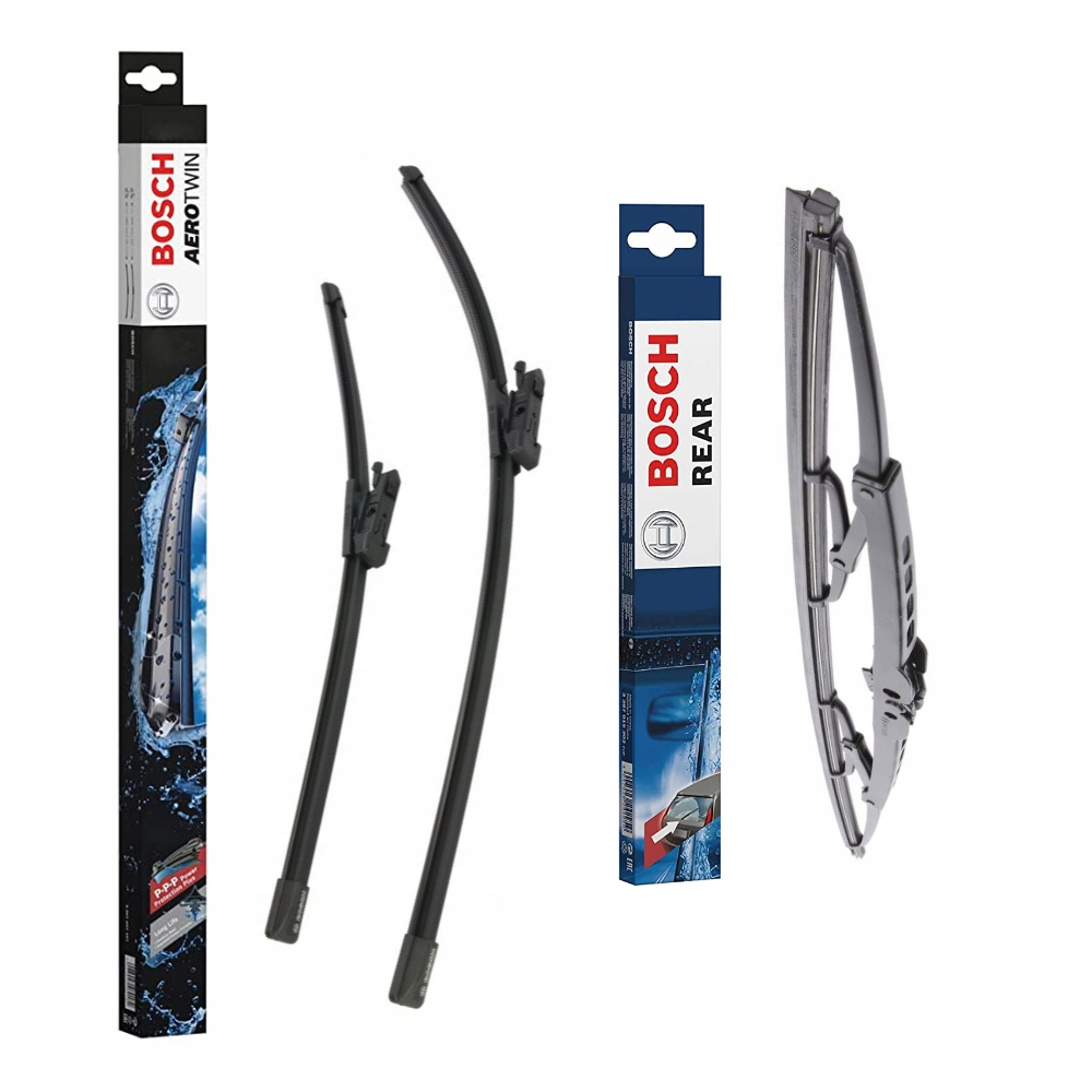 

Bosch Wycieraczki Przód+tył Audi A3 8P1 8PA 2005-