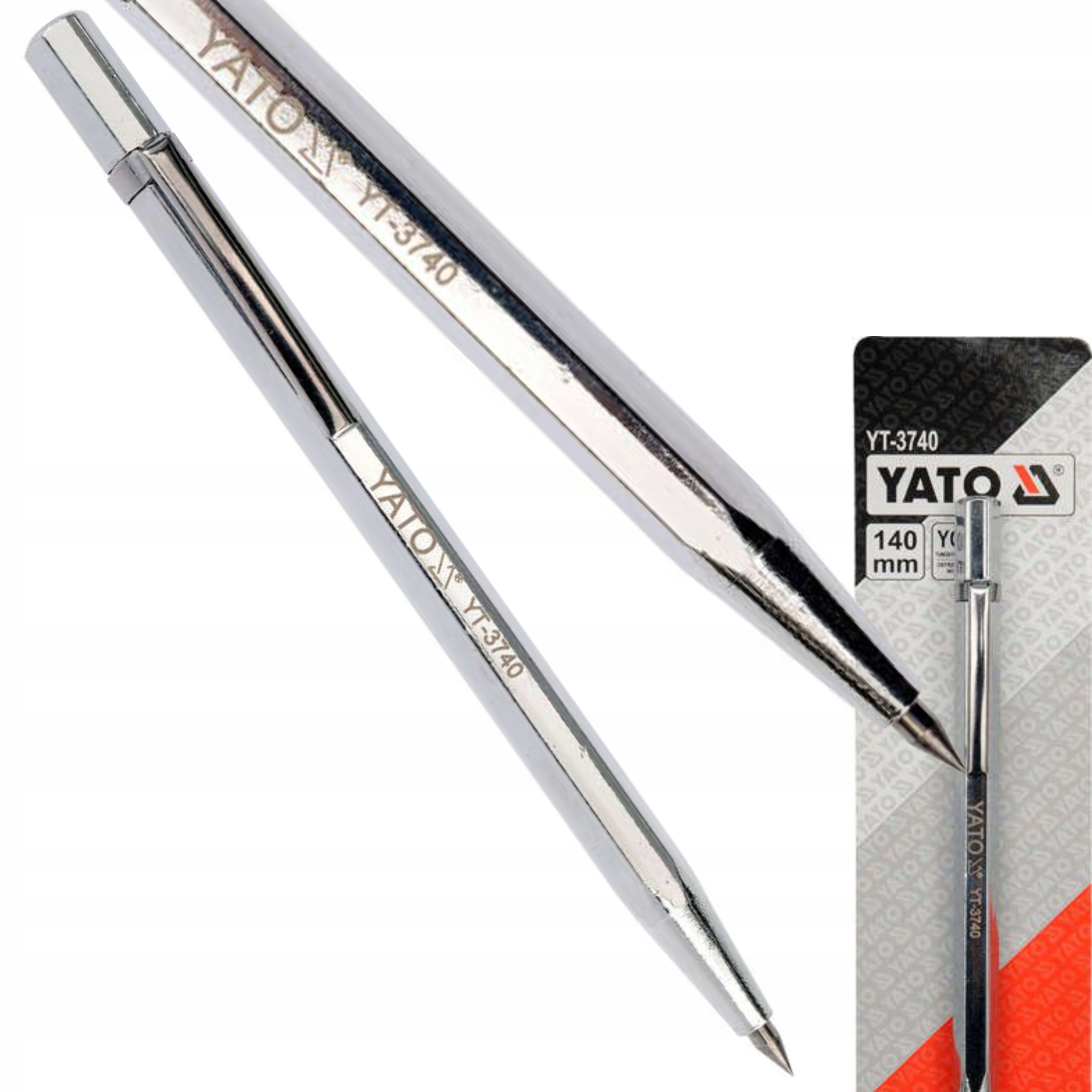 

Rysik Do Szkła Metalu Ceramiki Traserski Yato 14cm