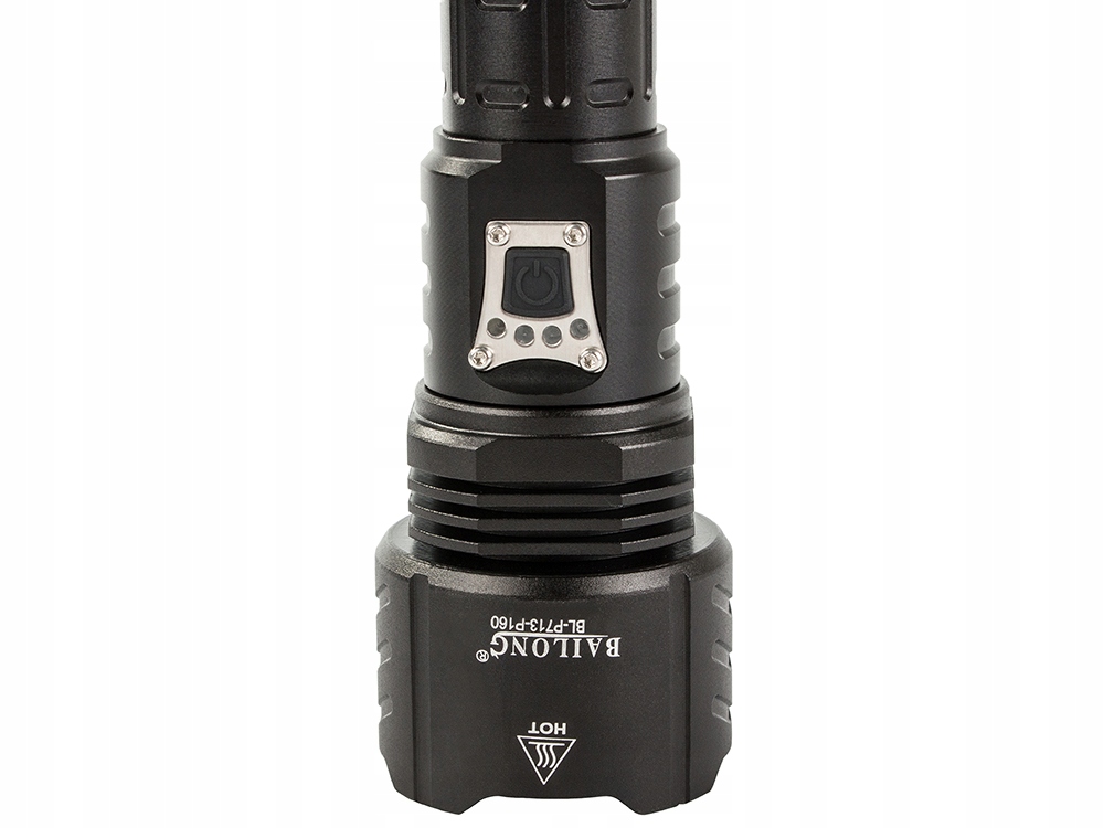 LATARKA WOJSKOWA BAILONG POLICYJNA CREE XHP160 BARDZO MOCNA TAKTYCZNA ZOOM Źródło światła LED