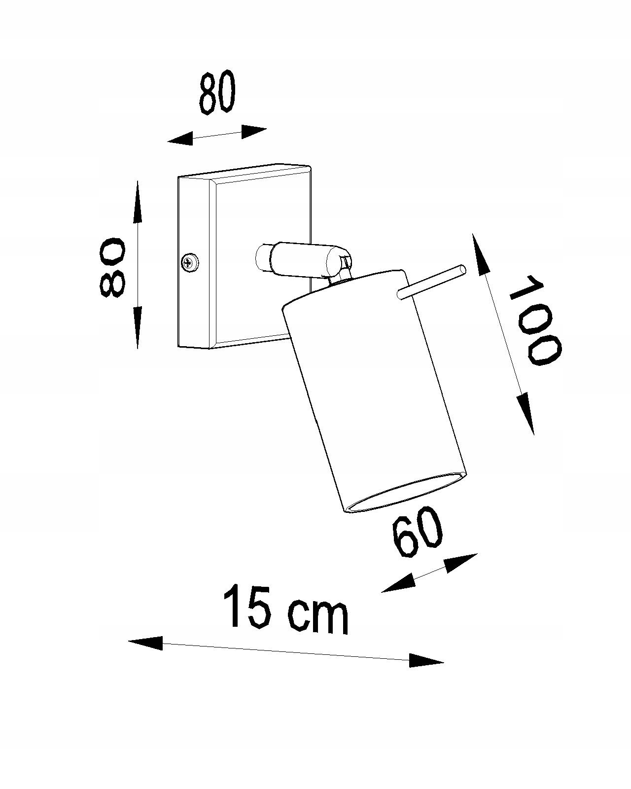 LAMPA ŚCIENNA KINKIET NA ŚCIANĘ RING 1 SOLLUX 09 Marka Sollux Lighting