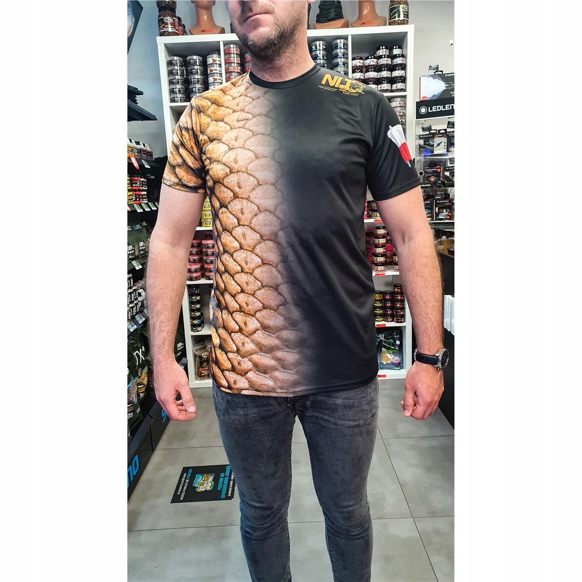 NLT STYLE - Koszulka ŁUSKA Rozmiar: S EAN (GTIN) 5904063411122