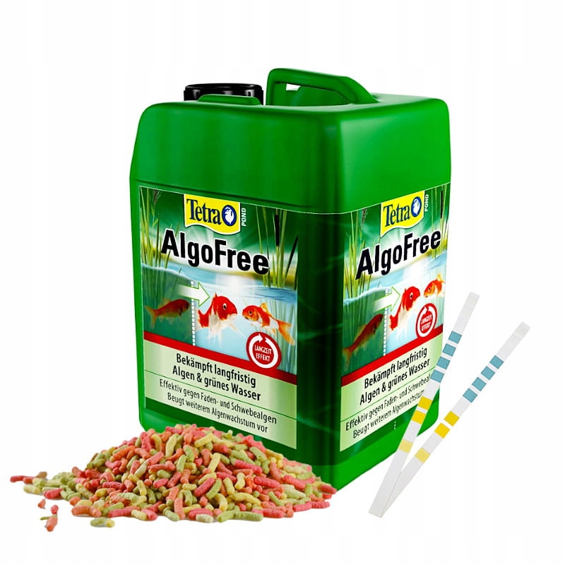 TETRA POND ALGOFREE 3L NA ZIELONĄ WODĘ W OCZKU