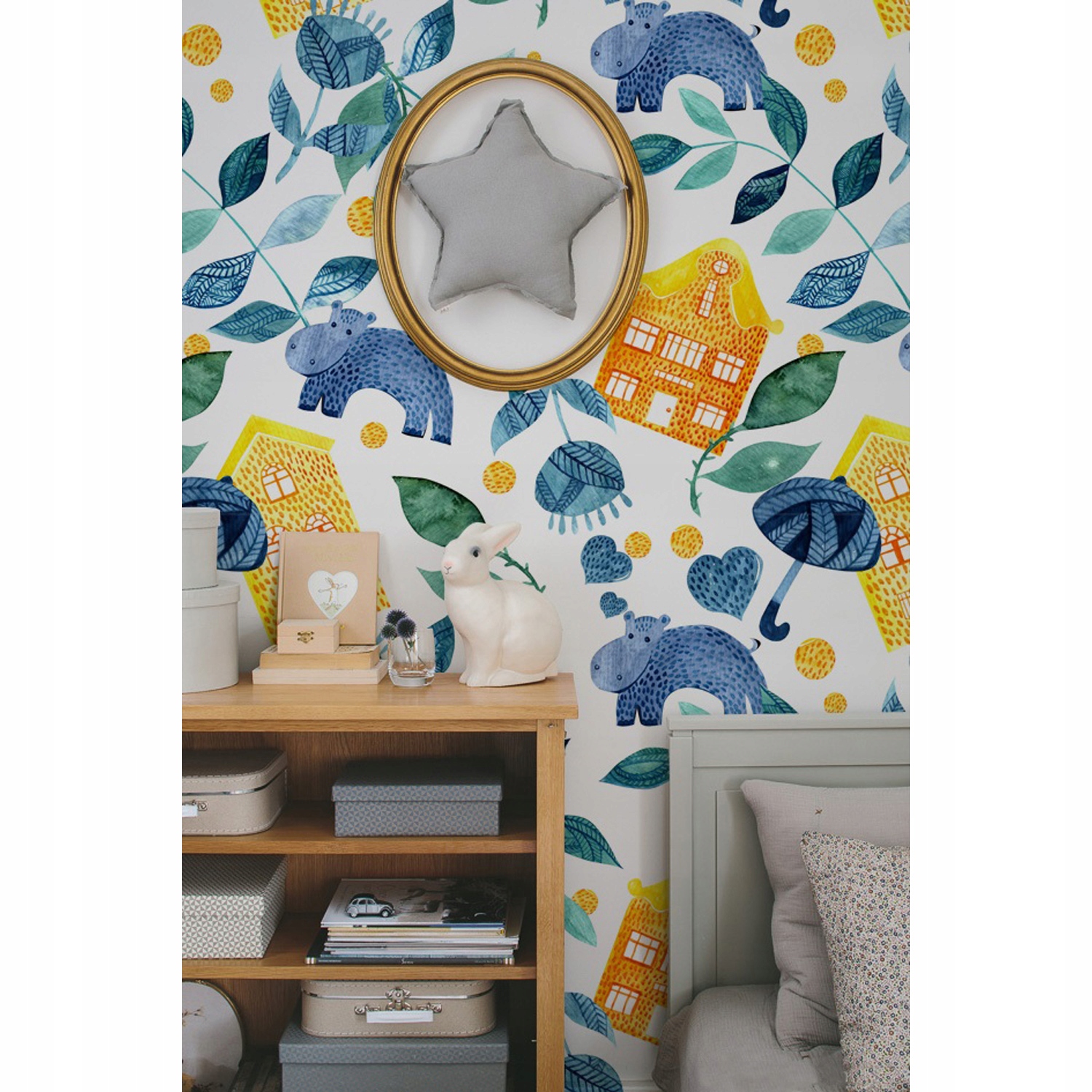 

Fototapeta na flizelinie Domy i hipopotamy 254x184