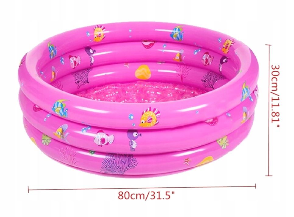 Basen dmuchany okrągły Intime 80 x 80 cm