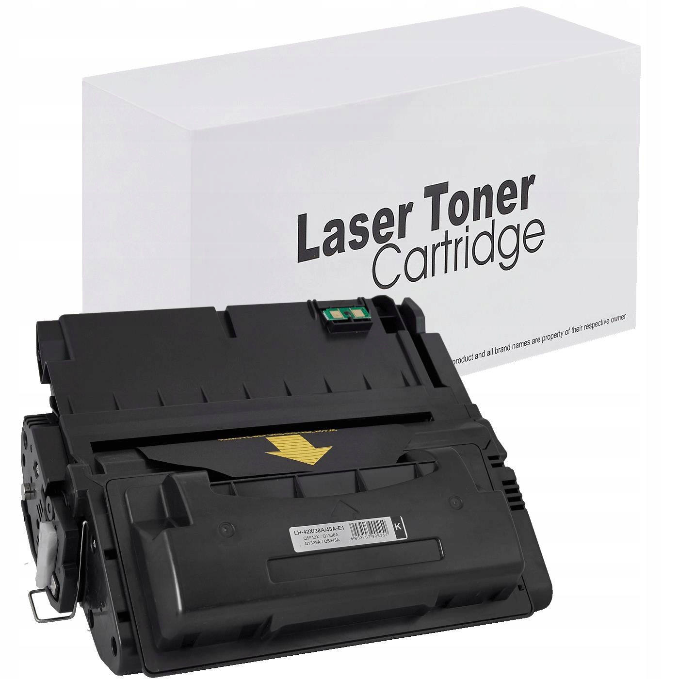 4 x Toner Q5942X Q1338A Q1339A do Hp LaserJet 4200 4250 4300 4350 20k Box