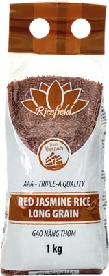 

Ryż jaśminowy czerwony 1000g Ricefield Aaa