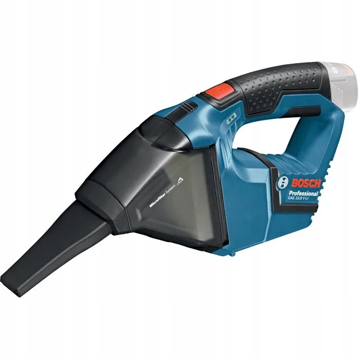 Bosch Gas 12V vysavač s kufrem, 2 bateriemi 8Ah a nabíječkou