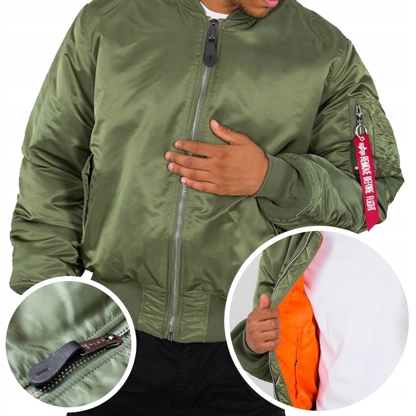 

Kurtka lotnicza pilotka Alpha Industries MA-1_ XL