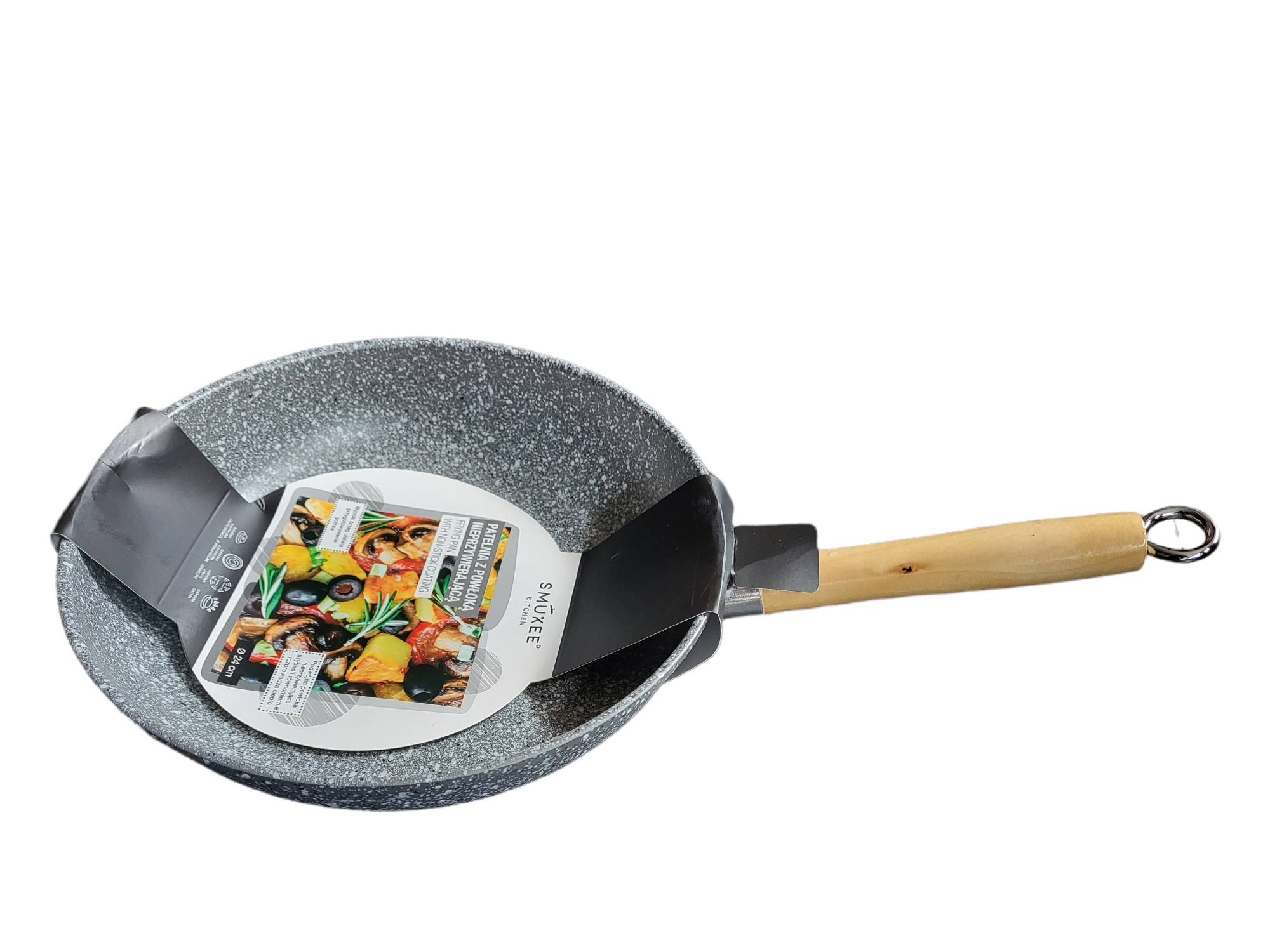 

Patelnia 22cm Z Powłoką Nieprzywierającą Smukee