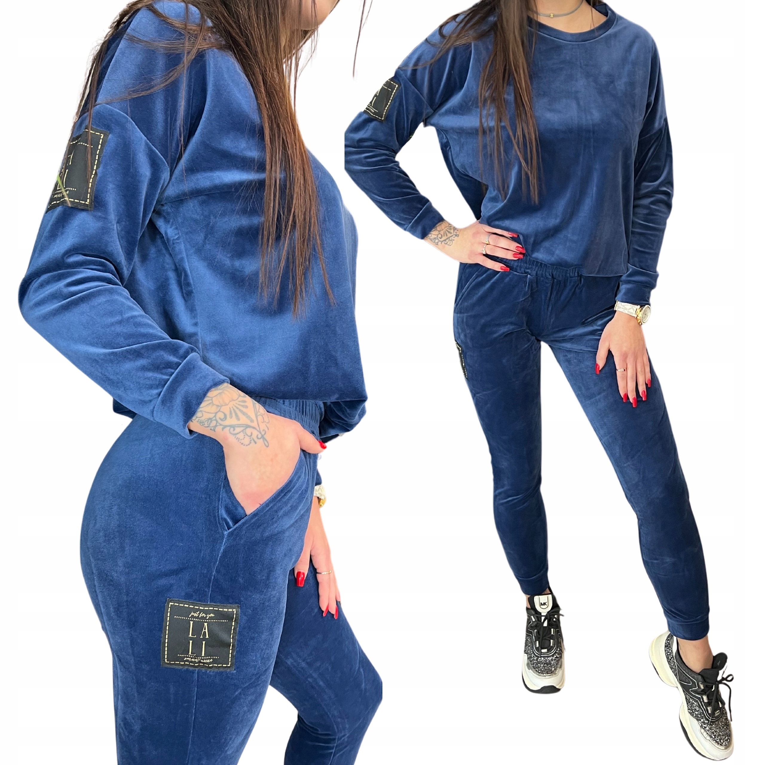 DS77 LOGOWANY DRES WELUROWY GRANAT R.XL