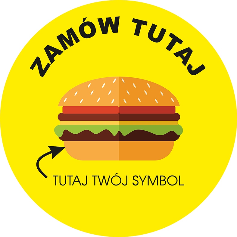 NAKLEJKA NA PODŁOGĘ 30cm ZAMÓW TUTAJ RESTAURACJA